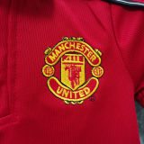 1998/99 M Utd Home Retro Kids Soccer Jersey
