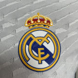 2023/24 RM Home White Player Version Soccer Jersey