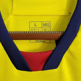 2023/24 Colombia Yellow Special Edition Fans Jersey