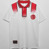 1990 Turke White Retro Retro Jersey