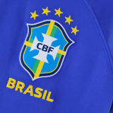 NEYMAR JR #10 Brazil Away Blue Fans Jersey 2022/23 ★★