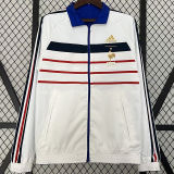 2024 France Blue White Reversible Windbreaker 双面