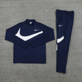 2024 Nk~ Sapphire Blue Sweater Tracksuit