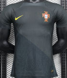 2023/24 Portugal Special Edition Black Grey Player Version Jersey
