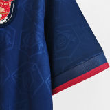 BERGKAMP #10 1995/96 ARS Away Blue Retro Jersey (有背号下英文) ★★