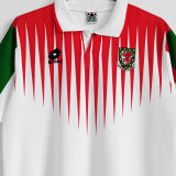 1996/1998 Wales Away White Retro Soccer Jersey