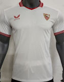 2023/24 Sevilla FC Home White Fans Soccer Jersey