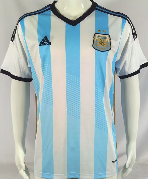2014/15 Argentina Home Retro Soccer Jersey