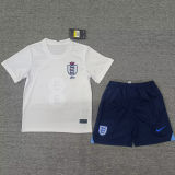 2023 England 150th Anniversary White Kids Soccer Jersey