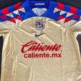 2023/24 Club America Home Yellow Fans Soccer Jersey