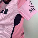 2023/24 Real Oviedo Away Pink Fans Soccer Jersey