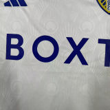 2023/24 Leeds United Home White Kids Soccer Jersey