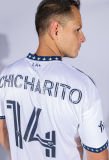 2022 LA Galax FC Home White Player Version Soccer Jersey