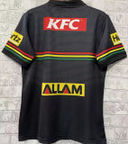2022/23 Penrith Panthers Home Black Rugby Shirt 美洲豹