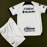 2023/24 Pumas UNAM White Kids Soccer Jersey