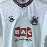 1989/90 West Ham Away Retro Soccer Jersey