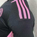 2023/24 Inter Miami Away Black Player Version Long Sleeve Jersey