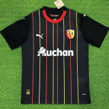 2023/24 Lens Away Black Fans Soccer Jersey
