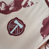 2022 Portland Timbers Away Pink Heritage Rose Fans Jersey