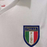 1982 Italy Away White Retro Soccer Jersey