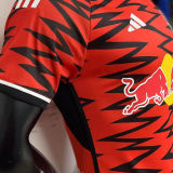 2024/25 New York Red Bull Home Red Player Version Soccer Jersey 纽约红牛