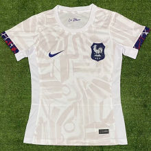 2023 France Women World Cup Away White Women Jersey 女装