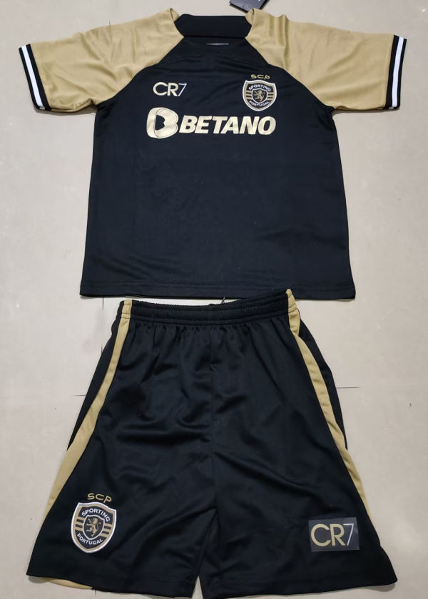 2023/24 Sporting CP Lisbon Third Kids Jersey 里斯本