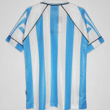 1996/97 Argentina Home Retro Soccer Jersey