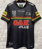 2022/23 Penrith Panthers Home Black Rugby Shirt 美洲豹