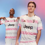 2023/24 JUV Away White Player Version Soccer Jersey