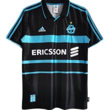 1999/2000 Marseille Third Black Retro Soccer Jersey