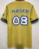 2008 Iron Maiden Yellow Retro Jersey (Number 08)