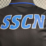 2023 Napoli Black POLO Jersey