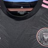 2023/24 Inter Miami Away Black Long Sleeve Soccer Jersey