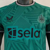 2023/24 Newcastle Away Green Player Version Soccer Jersey