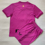 2023/24 Bibao AT GK Pink Kids Soccer Jersey