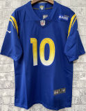 Men's Los Angeles Rams KUPP # 10 Blue NFL Jersey 公羊