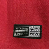 2017/18 Roma Home Red Retro Soccer Jersey