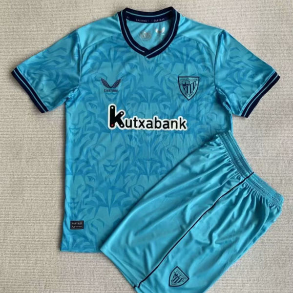 2023/24 Bibao AT Away Kids Soccer Jersey