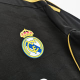 2011/12 RM Away Black Long Sleeve Retro Jersey