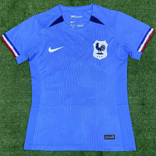 2023 France Women World Cup Home Blue Women Jersey 女装