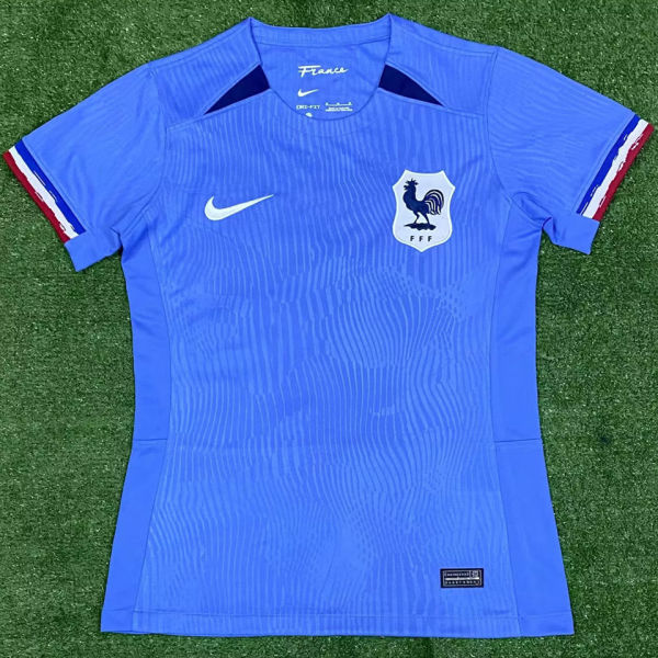 2023 France Women World Cup Home Blue Women Jersey 女装