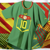 2022/23 Senegal Away Green Fans Soccer Jersey