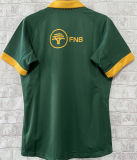 2023/24 South Africa Home Green Rugby Jersey 南非 胸前有广告