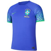 NEYMAR JR #10 Brazil Away Blue Fans Jersey 2022/23 ★★