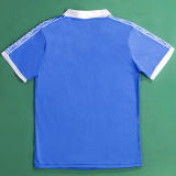 1981 Man City Centenary Cup Final Blue Retro Jersey