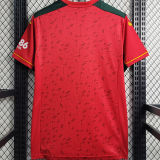 2023/24 Wolves Away Red Fans Soccer Jersey
