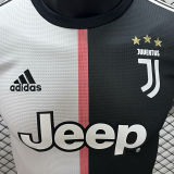 2019/20 JUV Home Player Version Retro Soccer Jersey