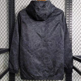 2023/24 M Utd Black Windbreaker
