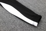 2024 MS Black Hoody Zipper Jacket Windbreaker
